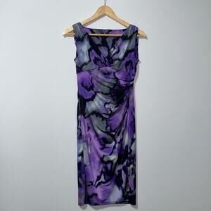 American Living purple dress women's size 4